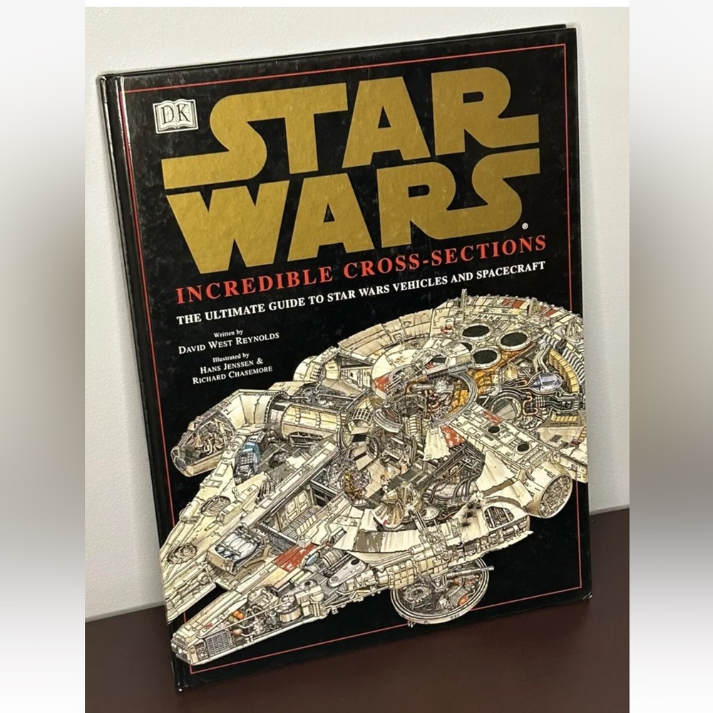 Star Wars Incredible Cross-Sections David West Reynolds 1998, Hardcover, 1st Ed.
